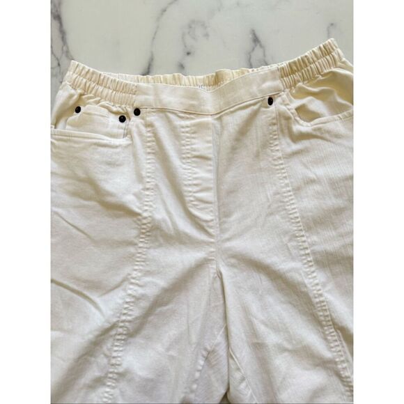 J.Crew cocktail Capri Grey cropped pants city fit - Picture 3 of 4